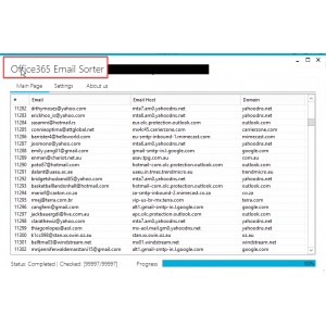Office365 Email Sorter - Unlimited Computers